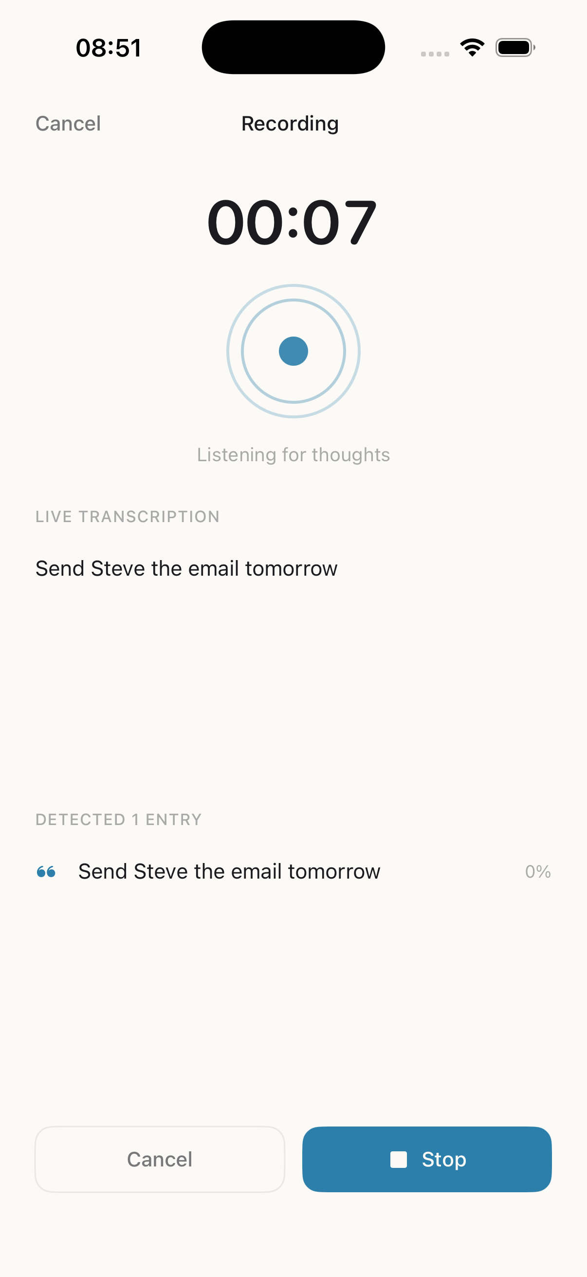 Voice capture in Hummingbird Capture